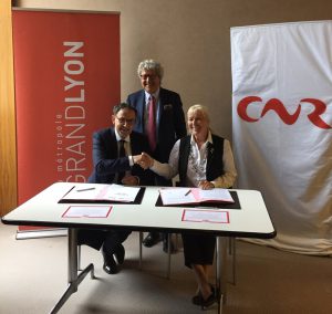 Signature partenariat Grand Lyon