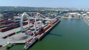 CNR portique Port de Lyon