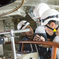 CNR, présentation de projet de fin de formation + maintenance sur turbine, à l'usine de Chateauneuf-du-rhône